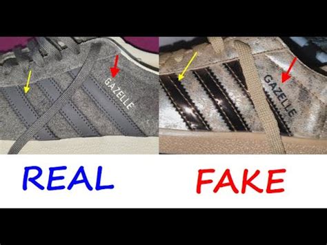 fake adidas gazelle vs real|Adidas gazelle review.